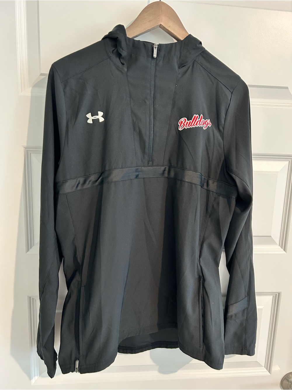 Under Armour Bulldogs Athletic Hoodie Black Size M